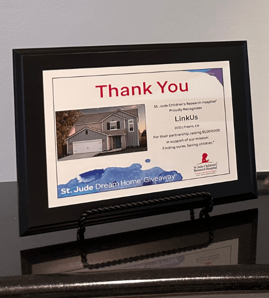 St. Jude Dream Home® Reward